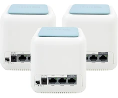 Maršrutizatorius PNI GB1200 Gigabit Wi-Fi Mesh sistemos komplektas ir 1 vnt. S/STP CAT7 plokščias tinklo kabelis PNI U7015B 1.5m
