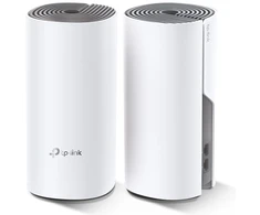TP-Link Wi-Fi Maršrutizatorius Deco E4 AC1200 (2pack), 1200Mbps, LAN/WAN, 802.11ac, Baltas EU