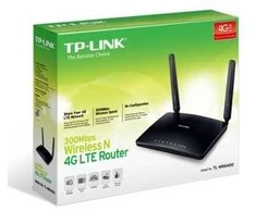 Maršrutizatorius TP-LINK TL-MR6400 LTE modemas ir WiFi prieigos taškas