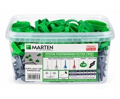 MARTEN SYSTEM TWIST SRIEGIS 1,5MM, 150 VNT. + 50 VERŽLIŲ