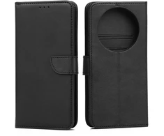 Marv Wallet Dėklas Honor Magic 8 Lite juodos spalvos