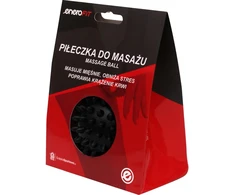 Enero Masažinis kamuoliukas 7 cm juodas