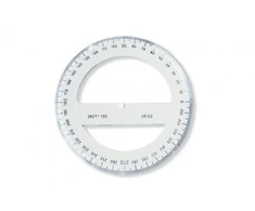 Matlankis Koh-I-Noor, 360, 10cm, plastikinis, skaidrus