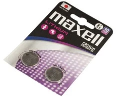 MAXELL ličio baterija LITHIUM CR2025 2 vnt. 3V