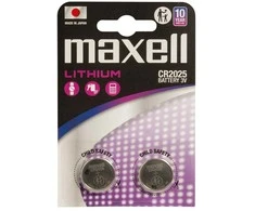 MAXELL ličio baterija LITHIUM CR2025 2 vnt. 3V