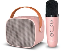 Maxlife „Bluetooth“ karaokės garsiakalbis MXKS-100 rožinis