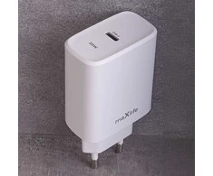 Maxlife MXTC-10-20C PD QC įkroviklis 1x USB-C 20W baltos spalvos