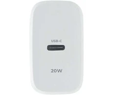 Maxlife MXTC-10-20C PD QC įkroviklis 1x USB-C 20W baltos spalvos