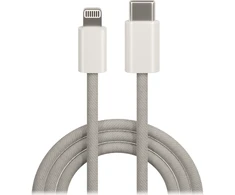 Maxlife MXUC-06 laidas USB-C – Lightning 1,0 m 20W pilkas nailoninis