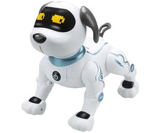 Maxlife nuotoliniu būdu valdomas šuo-robotas MXRD-100 baltos spalvos