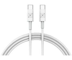 Maxximus ŁAD. SAM. MX KAPPA 18W PD+QC, USB-A+C + KABELIS C/C 20W PD, baltos spalvos/Baltas