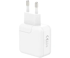 Maxximus SIENINIS ĮKROVIKLIS MX BURST GaN PD 35W, 2xUSB-C + C/C PD LAIDAS 65W Baltas