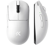 MCHOSE A7 V2 Ultra Wireless Baltas (Balta) Belaidė Žaidimų Pelė