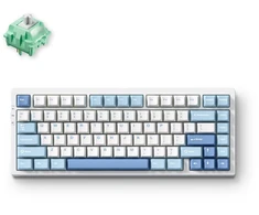 MCHOSE G75 Pro - US išdėstymas - Cabbage Tofu V2 - Mėlyna (Mėlyna) Belaidė Žaidimų Klaviatūra
