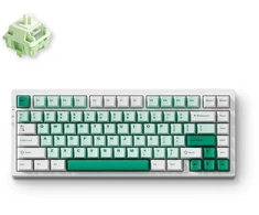 MCHOSE G75 Pro – US išdėstymas – Matcha Latte – Žalias (Žalia) Belaidė Žaidimų Klaviatūra