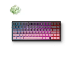 Rožinė MCHOSE G75 Pro Wireless Belaidė Žaidimų Klaviatūra | Juodas Rožinė, Huano Matcha Latte V2