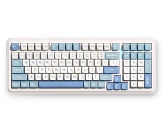MCHOSE K99 V2 – US išdėstymas – Icy Creamsicle – Sky Mėlyna (Mėlyna) Belaidė Žaidimų Klaviatūra