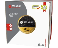 Pure2Improve | Medicine Ball, 5kg | Juodas/Geltona