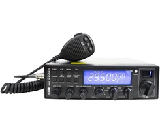 Mėgėjiška radijo stotis CRT SS 6900 VOX CB, AM, FM, USB, SSB, CW, PA, 28-29.7Mhz, ASQ, RF Gain, Roger Beep, 12V, programuojama