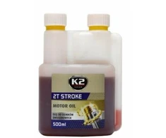 Melle K2 2T ALYVA DVIJŲ TAKTŲ VARIKLIAMS 500ML RAUDONA