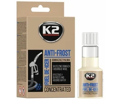 Melle K2 ATITIRPINA IR PAŠALINA VANDENĮ IŠ KURO SISTEMOS. ANTI FROST 50ML