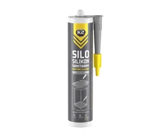 Melle K2 SANITARINIS SILIKONAS 300ml PILKAS SILO