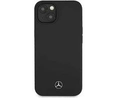 Mercedes Benz Apple iPhone 13 Mini Mercedes dėklas silikoninis Line (MEHCP13SSILBK) juodos spalvos