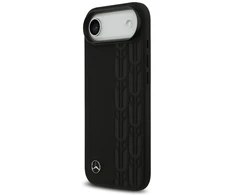 Juodos odos Mercedes dėklas Air su lauro lapais, skirtas iPhone, MagSafe