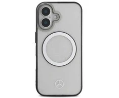 Mercedes MEHMP16S23HUOKC Apple iPhone 16 6.1" dėklas telefonui skaidrus Printed MagSafe logo