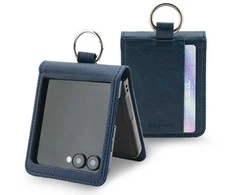 Mercury Basic Diary dėklas skirtas Samsung Galaxy Z Flip7 mėlynos spalvos