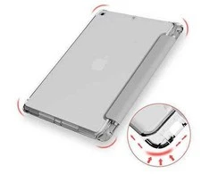 „Mercury“ skaidrus galinis dėklas Apple iPad 10.910 gen (2022) pilkas