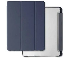 „Mercury“ skaidrus galinis dėklas Apple iPad Pro 13 (2024), tamsiai mėlynas