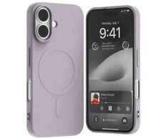 Dėklas Mercury MagSafe Semi-Silicone Apple iPhone 16 6,1″ lilac violetinės spalvos