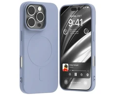 Dėklas Mercury MagSafe Semi-Silicone Apple iPhone 16 Pro 6,3″ lavender