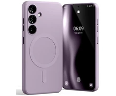 Mercury pusiau silikoninis Magsafe dėklas Samsung Galaxy A37 LILAC PURPLE