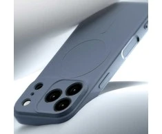 Mercury Semi-Silicone MagSafe dėklas Apple iPhone 17 Pro Max Stone