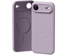 Mercury Semi-Silicone MagSafe dėklas skirtas Apple iPhone 17 Air levandų spalvos