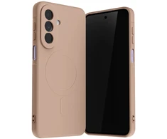Mercury Semi-Silicone MagSafe Dėklas skirtas Samsung Galaxy A27 Rožinė