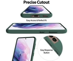 Dėklas Mercury Silicone Apple iPhone 15 Pro 6,1″ žalios spalvos