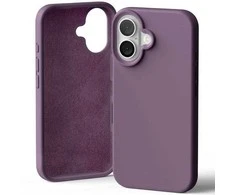 Mercury Silikoninis Apple iPhone 16 6,1" dėklas telefonui violetinės spalvos