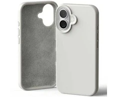 Dėklas Mercury Silikoninis Apple iPhone 16 6,1" dėkals telefonui pilkos spalvos