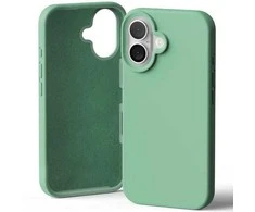 Dėklas Mercury Silikoninis dėklas Apple iPhone 16 tamsiai žalias