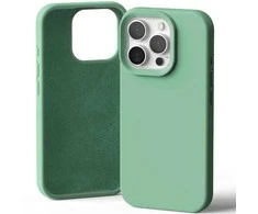 Dėklas Mercury Silikoninis dėklas Apple iPhone 16 Pro tamsiai žalias