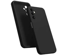 Dėklas Mercury Silicone Samsung A15 4G/5G juodos spalvos