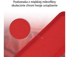 Dėklas „Mercury Silicone Samsung A325 A32 4G LTE“ raudonas