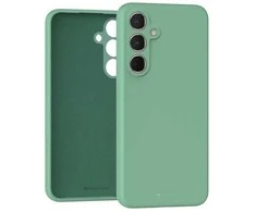 Dėklas Mercury Silicone Samsung A35 A356 žalios spalvos