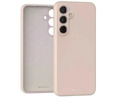 Dėklas Mercury Silicone Samsung A35 A356 rožinės spalvos sand