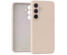 Dėklas Mercury Silicone Samsung A35 A356 rožinės spalvos sand