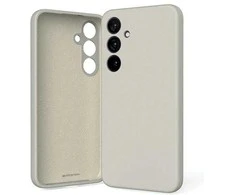 Mercury Silikoninis Samsung Galaxy S24 Plus S926 dėklas telefonui pilkos spalvos