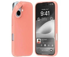 Dėklas Mercury Soft Apple iPhone 16 6.1″ rožinės spalvos